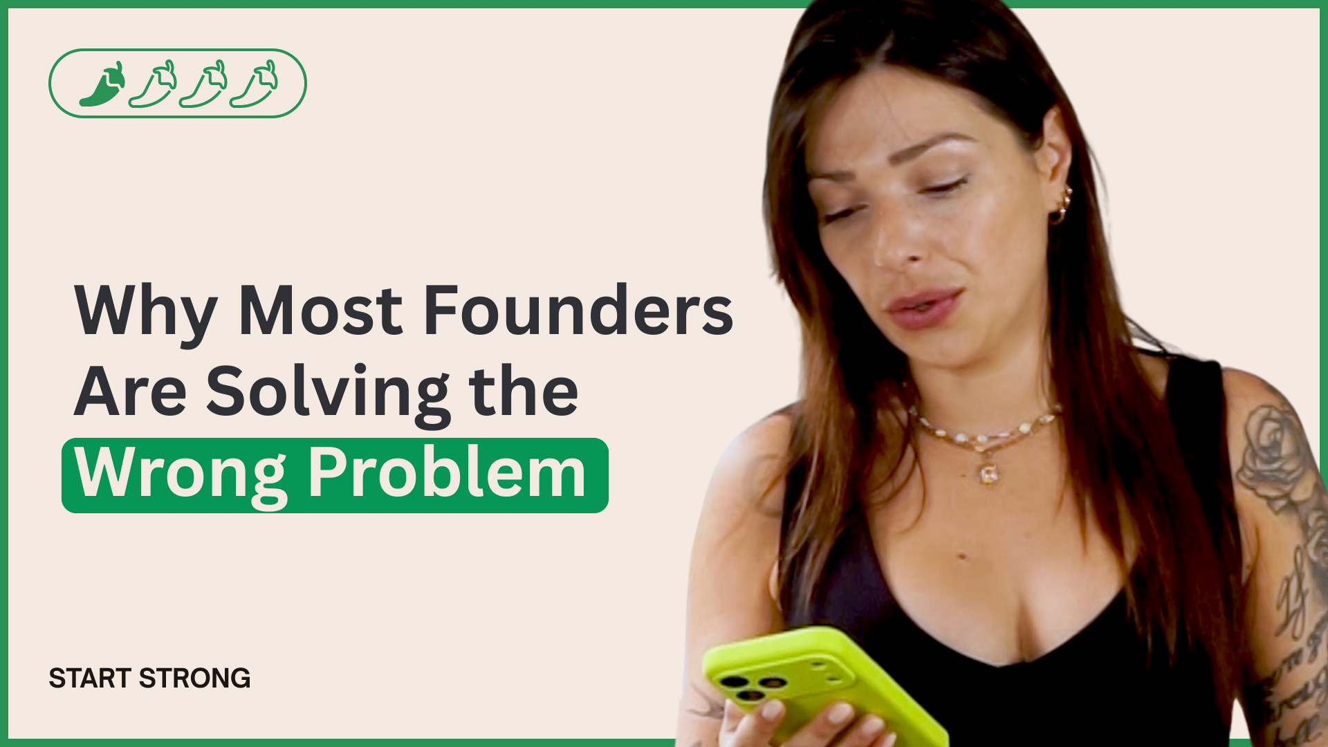 Why Most Founders Are Solving the Wrong Problem